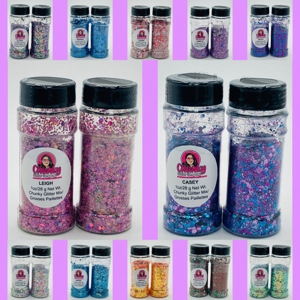 Mixed Glitters - Chunky