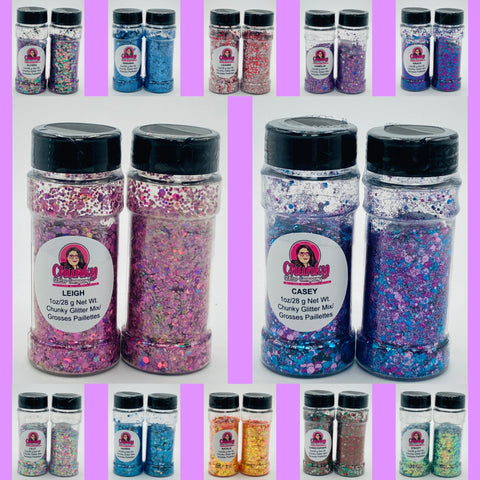 Mixed Glitters - Chunky
