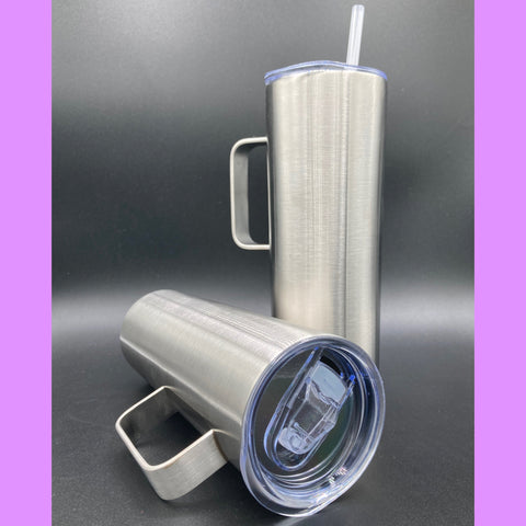 20oz Skinny/Straight Stainless Steel Pre Sanded Mug