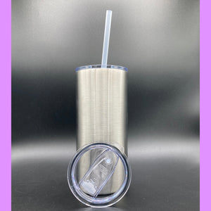 22oz Fatty/Straight Stainless Steel Pre Sanded Tumbler