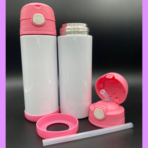 12oz Skinny/Straight Sublimation Solid Water Bottle