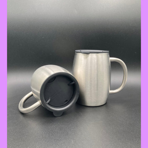 14oz Stainless Steel Pre Sanded Mug