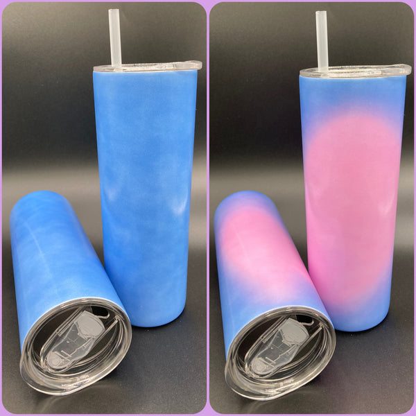 20oz Skinny/Straight Thermal Sublimation Tumbler