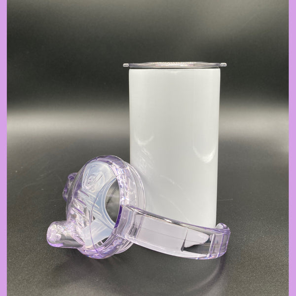 12oz Skinny/Straight/Seamless Sublimation Sippy Cup + Tumbler