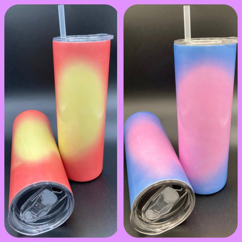 20oz Skinny/Straight Thermal Sublimation Tumbler