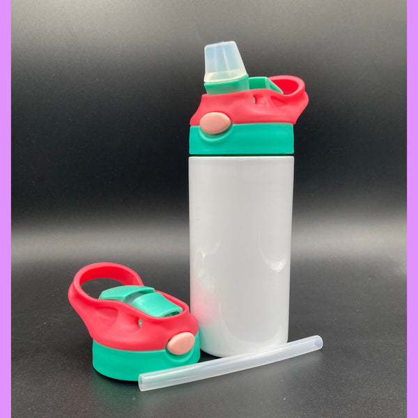 12oz Skinny/Straight Sublimation Two-Toned Tumbler