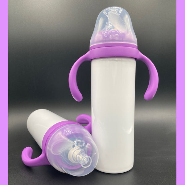 8oz Skinny/Straight/Seamless Sublimation Baby Bottle