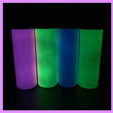 20oz Skinny/Straight Glow Sublimation Tumbler